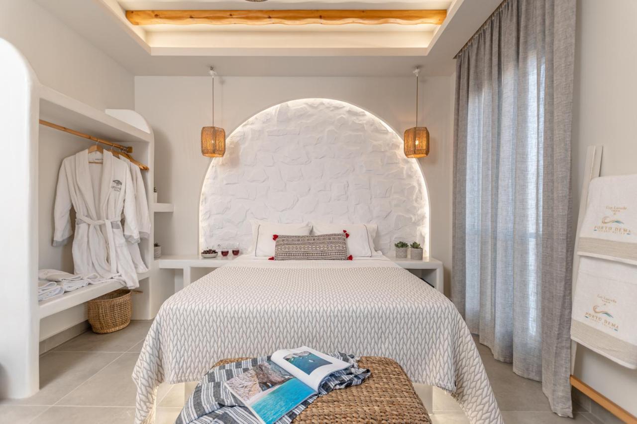 Porto Dema Luxury Suites Schoinoussa Exterior foto